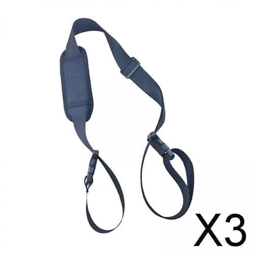 ATORSE 3Xbeach Chair Carry Strap Shoulder Carrying Straps for Yoga Mat, Balance Bike Quick Release Buckle 2