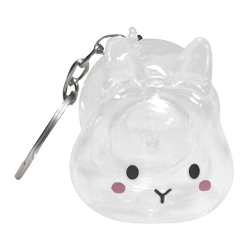 Meadawgs® Pet Hair Collector Pet Memorial Gifts Keepsake Portable Memorial Storage Box Blush Rabbit|Clothing, Shoes & Accessories | Womens Accessories | Key Chains, Rings & Finders