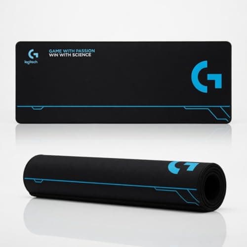 BYTNXUS Science Series (700x300mm) Extended Gaming Mouse Pad - 2mm Ultra-Slim Sleek Desk Mat | Science of Gaming Esports Aesthetic | Waterproof Micro-Weave & Anti-Fray Stitched Edges 2