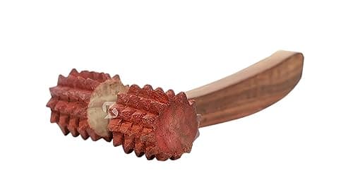 Antlantic Wood Store Balayantra Wooden Roller Head Manual Massager for Hair Fall Prevention, Soothing Acupuncture Effect, Stimulates Roots & Blood Circulation, Pain Relief 4
