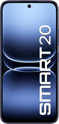 Infinix SMART 20 (Cloudline Blue, 4GB RAM, 128GB Storage)|MediaTek Helio G81 Ultimate Processor | 8MP AI Rear Camera | 8MP Front Camera | 6.78-inch HD+ Display | 5200mAh Battery | Dual SIM 4G 2