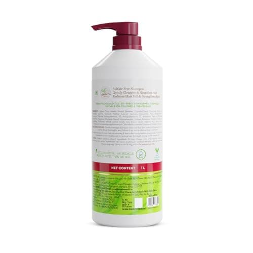 Mamaearth Onion Shampoo for Hair Growth and Hair Fall Control with Onion and Plant Keratin | Reduces Hair Fall | Strengthens & Smoothens Hair | For Men & Women | 1 Litre 2