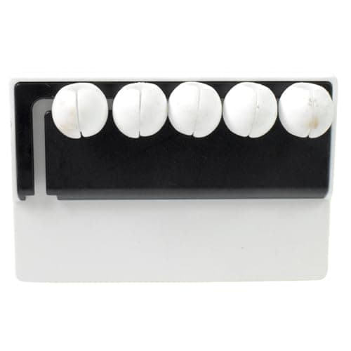 Contraposia Silicone Cable Organizer with 5 Slots for Desk, Office, and Car