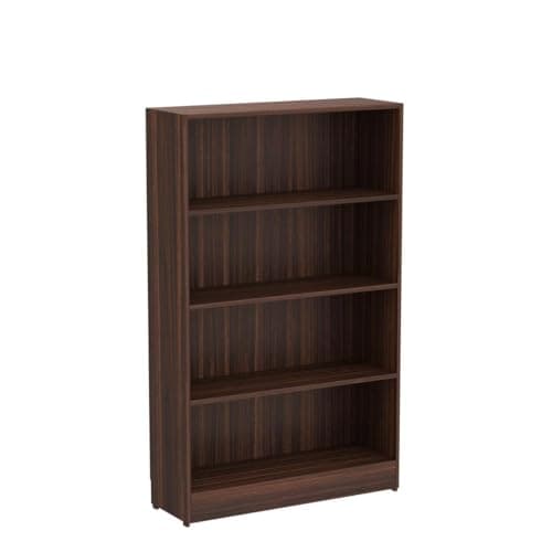 Amazon Brand - Solimo Glanville Engineered Wood Bookcase with Set of 4 Shelves (Walnut) 3