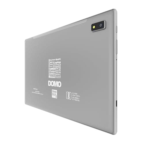 DOMO Slate SLP9 OS12 T310 10.1-Inch IPS LCD, 4G Tablet PC, 4GB RAM, 64GB ROM, Bluetooth, Storage, Android 12, 1TB Expandable, Dual SIM, GPS (Grey) 3