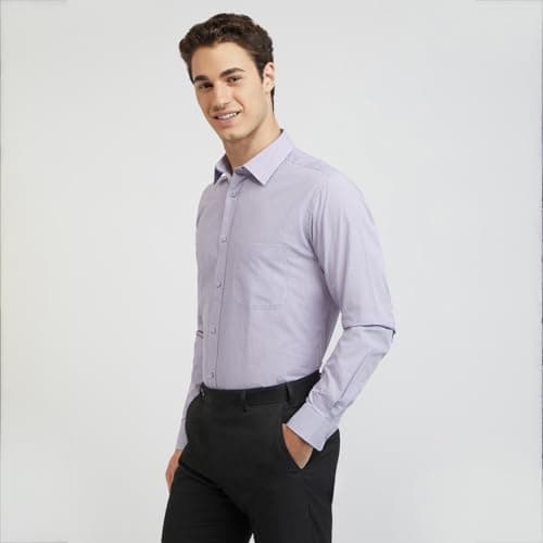 Raymond Medium Violet Shirt (Size: 42)-RMSX11666-V5 3