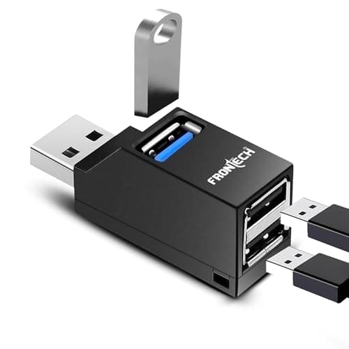 Frontech USB Hub | High-Speed USB 3.0 & 2.0 | Expand Your Ports | Blazing Fast Data Transfer & Compact Design | Backed by 1 Year Warranty (NC-0036)