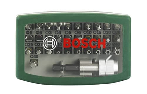 Bosch Metal Screwdriver Bits Kit | For All Power Tool Brands | Quick Change | Includes PH, PZ, S, HEX, Torx & Tamper-Proof Bits | All-in-One Bit Set for Daily Tasks | Compact & Handy Storage Case 2