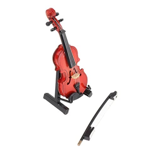 CLUB BOLLYWOOD®Mini Violin Collectible Musical Instrument Model for Photography Props|Toys & Hobbies | Educational | Music & Art|1 Mini Violin 2