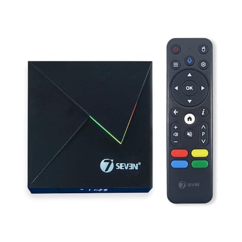 7SEVEN® 4K Android TV Box Android 11 OS X98mini Amlogic S905W2 Quad Core ARM Cortex A35 CPU 4GB 64GB 2.4G/5G WiFi Bluetooth 5.0v with Support 4K at 60fps