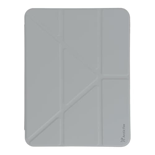 Arctic Fox Smart Folio Case for iPad Pro 11 inch Cover Case (M4 2024) withiPad Pro 11 inch 2024, Trifold Multi Angle Stand,Auto Wake/Sleep, Durable Protection, PU+PC+TPU, Grey