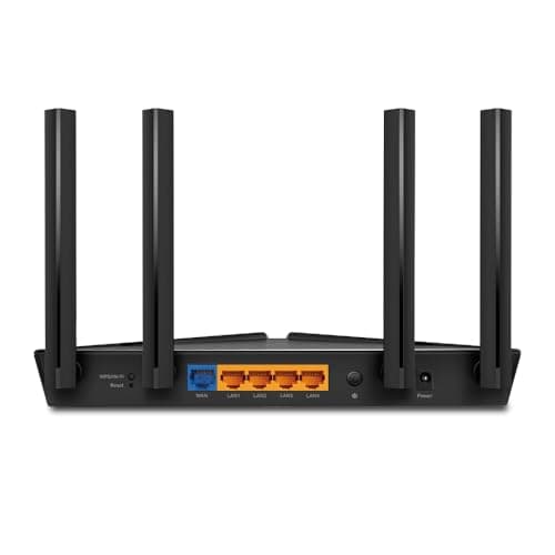 TP-Link Next-Gen Wi-Fi 6 AX3000 Mbps Gigabit Dual Band Smart Wireless Router, OneMesh Supported, Dual-Core CPU,HomeShield, Ideal for Gaming Xbox/PS4/Steam, Plug and Play (Archer AX53), Black 2