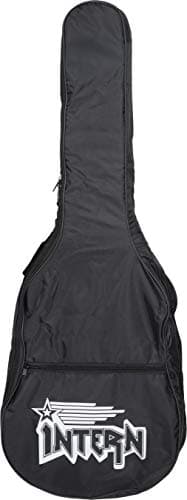 Intern INT-38C-NT-G 38 Inch lindenwood Right Handed Acoustic Guitar Kit With Bag, Strings, Pick And Strap (Natural, 6-Strings) 6