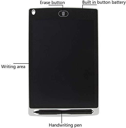 Careflection || 8.5 Inch LCD Writing Tablet E-Notepad Ruff Pad (Multicolor) 2