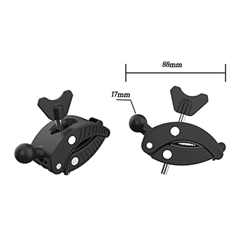 Meadawgs® Phone Holder Universal Mount Bike Boat Car Stroller Adjustable Black|Cell Phones & Accessories | Cell Phone Accessories | Mounts & Holders|1 Piece Motorcycle Mobile Phone Holder 3