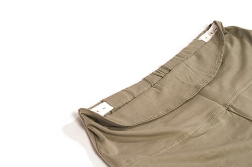 AV2 Women's Cotton Lycra Stretchable Relaxed Fit Maternity Pants | Maternity Yoga Pants | Maternity Trousers Green Small 5556 5