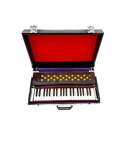 KHALSA MUSICAL Folding Harmonium 42 Keys Deluxe Quality with Carry Bag