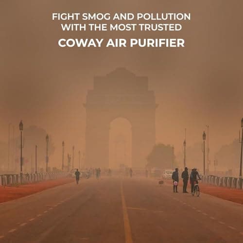 Coway Airmega 150 (Ap-1019C) Air Purifier For Home,Longest Filter Life 8500Hrs (Approx. 1.5-2 Yrs),Anti-Virus True Hepa Filter (H13),Kills Allergies,Virus,Germs & Pm 0.01 With 99.999% Efficiency,White 5