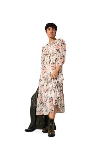 ONLY Women Fit and Flare Multicolor Dress 2
