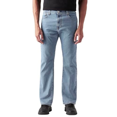 Levi's Men's 517 Light Indigo Bootcut Fit Mid-Rise Jeans