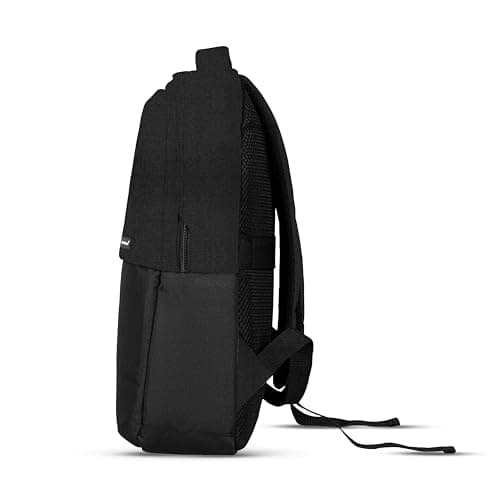 URBAN WOLF 20L Casual Single Compartment Water Resistant Laptop Backpack, Unisex Bags for Office/Travel/Business/College/School (Black) 5