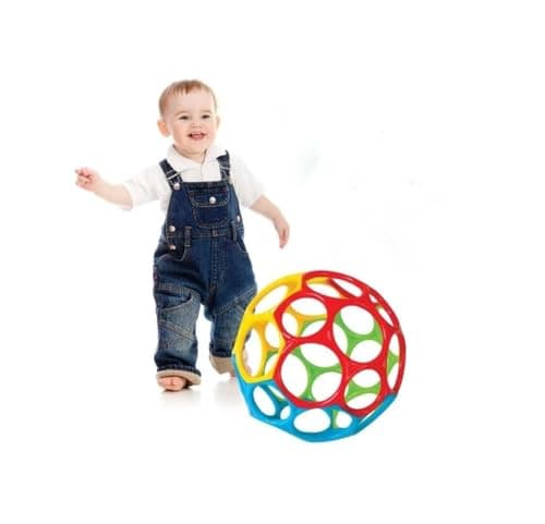 WildCard India O-Ball Easy Grasp Shaker Rattle BPA-Free Infant Toy 4