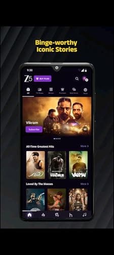 ZEE5 Premium 4K Annual Subscription Pack | Blockbuster Movies, Web Series & TV Shows | Watch on TV, Mobile, Laptop (Email Delivery of Subscription Voucher in 2 Hours) | Football World Cup Not Included 4