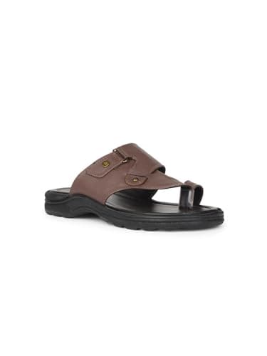 Bata Men Toe Ring Sandal - BROWN 7 (UK)