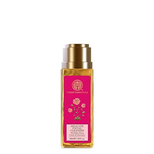 Forest Essentials Face Care Set | Sandalwood-Orange Peel Moisturiser SPF30 & Honey-Lemon-Rosewater Face Wash | Normal to Dry Skin | Travel Size 5