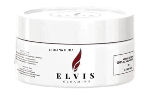 INDIANA HUDA Elvis Gloaming Face Cream | Day Cream | for Radiant Skin | Anti-Aging & Brightening Moisturizer | Hydrating, Skin-Glow Enhancer | Suitable for All Skin Types | 50ml