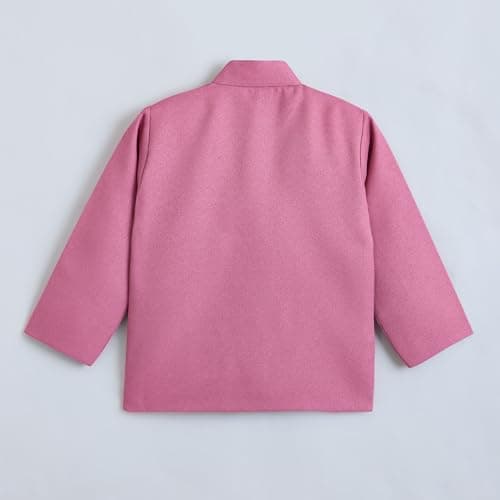 Hopscotch Boys Full Sleeves Lilac 2-Piece Formal Blazer Pants (2-3 Years) 2