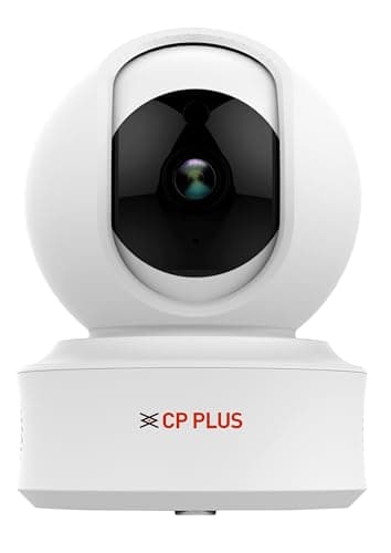 CP PLUS 4MP Quad HD Smart Wi-Fi CCTV Camera for Home | 360° Pan & Tilt | CTC Cyber Secure Tech | Supports LAN | View & Talk | Smart Detection Suite | Night Vision | Cloud Storage | OK Google | CP-E41Q