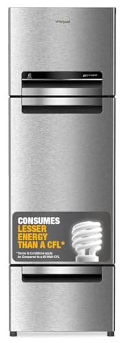 Whirlpool 300 L Frost Free Triple-Door Refrigerator(FP 343D Protton Roy, Alpha Steel)