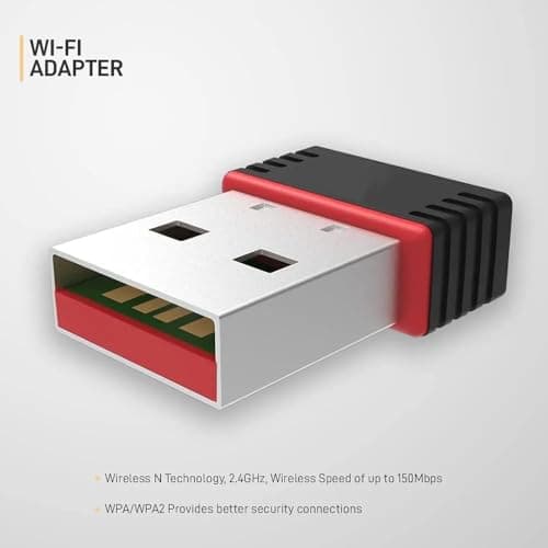 USB WiFi Adapter 802.11n Wireless Network Dongle | Mini USB WiFi Receiver for PC & Laptop 3