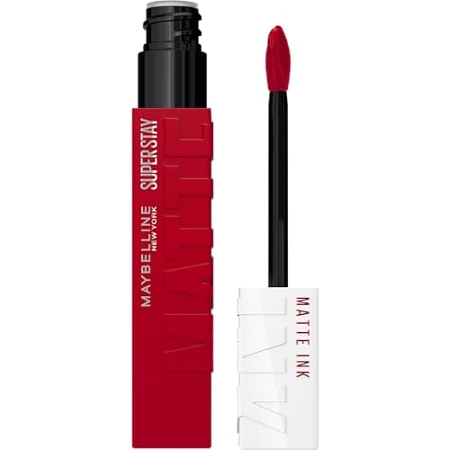 Maybelline New York Super Stay Matte Ink Liquid Lipstick, Matte Finish, 5g - 20 Pioneer