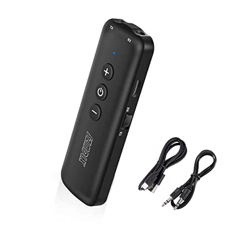 Bluetooth 5.3 Transmitter 3 in 1,Bluetooth Receiver,Wireless Adapter, Bluetooth Audio Adapter with 3.5mm AUX Stereo Output for TV, PC, car, Headset, Headphone, Earphone, Earbud