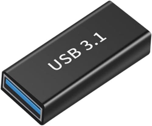 Tobo USB C Female to USB A Female Adapter USB Type C Coupler Extender Extension, Thunderbolt 3 Compatible Connector Strong USB C to USB A Connector TD-1070TC Pack of 1