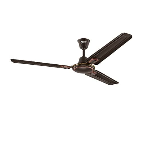Orient Electric’s 1200 mm Pacific Air Déco| Decorative ceiling fan | Powerful airflow| BEE 1 Star Rated | 2-year warranty | Smoke Brown, pack of 1
