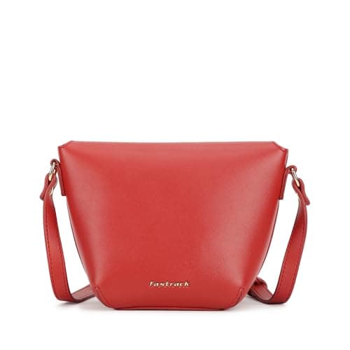 Fastrack Catch Me If You Can Sling Bag for Women | Small Size with Flap and Button Lock, Adjustable Strap | Stylish, Functional Sling Bag for On-the-Go 5