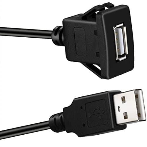 Meadawgs® 1 m USB 2.0 A Male to USB A Female Car Dashboard Flush Mount Extension Cable|Computers/Tablets & Networking | Computer Cables & Connectors | USB Cables, Hubs & Adapters