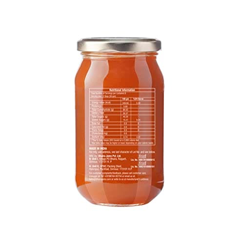 Bhuira Apricot Jam - 240g | All Natural No Added Preservatives, Artificial Colors | Handmade Himachal Vegan Spread | Breakfast Dessert Jam | Healthy Snack | Guilt-Free | Sweet Tart 2