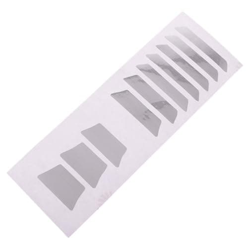 Club Bollywood®Guitar B Fretboard Inlay Stickers Fret Decals Marker Silver Trapezoid #4