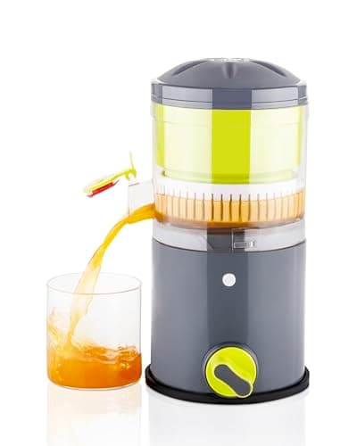 RITU Rapid Portable Compact Juicer Machine for Home | Manual Hand Juicer for Fruits & Vegetables | Handle & Vacuum Locking System | Easy to Use, Shake & Fruit Juicer for All Fruits | Durable Design