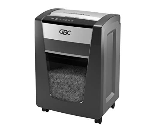 GBC ShredMaster M515 Paper/Staples Micro Cut Small Office Shredder with 17 Sheet Capacity and 30L Bin for shredding Sensitive documents; 2 x 15 mm Micro Cut Strips; 2 Years Warranty 2
