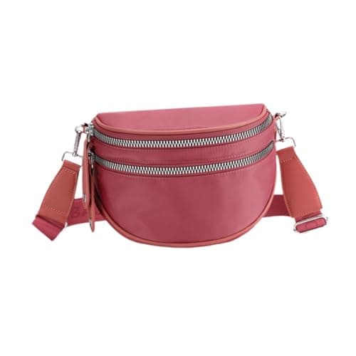 ATORSE Women Shoulder Bag Travel Purse Handbag For Vacation Traveling Party Pink 3