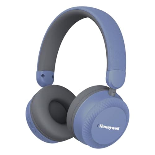 Honeywell Moxie V20 Bluetooth 5.4 Wireless On-Ear Headphones with Mic, ENC Noise Reduction, 25H Playback, Deep Bass, IPX4, AUX Support, 40ms Low Latency Gaming Mode, Stereo Sound, Padded Cushions
