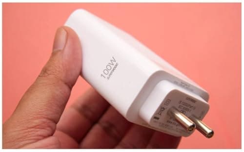 100W Charger for Real-me 11 Pro+ Original QC Adapter Type C 3.0A High Speed Fast Turbo Charge QC 3.0 Smart SinglePort with 1m Type-C Charging & Sync Cable (White, 100W,MH-1) 3