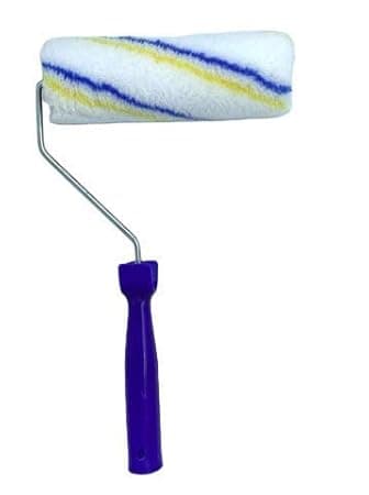JEM Hardware MART Blue Colour Foam Roller Brush for Wall Painting Form Roller Brush for Wall Painting Paint Roller