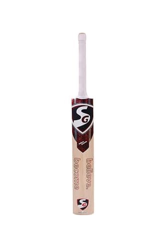 SG STROKEWELL Classic Bat Kashmir Willow Hard Pressed Shaped for Superb Stroke Cricket Bat (Leather Ball) No.6