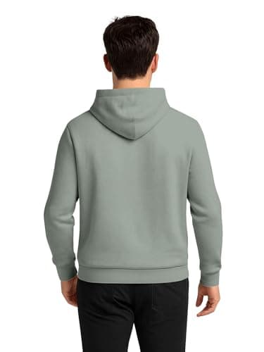 BULLMER Trendy Cotton Blend Sweatshirt for Men | Stylish Full Sleeve Mens Sweatshirts & Hoodies for Winter Wear_Olive_Small 3